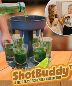 ShotBuddy 6 Shot Glassi dosaator ja hoidik