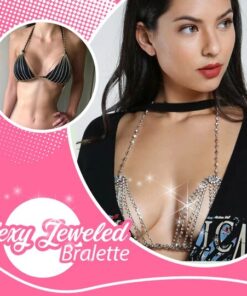 Seksikas juveelidega bralette