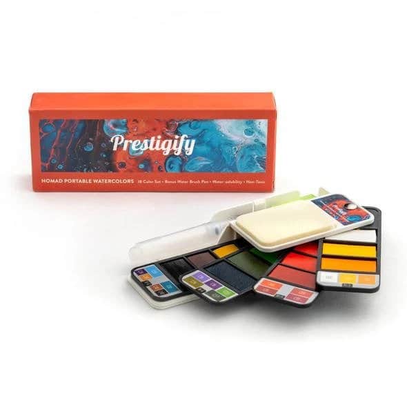 Vesivärvivärvide komplekt