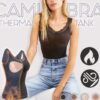 Cami-Bra Thermal Lace Tank