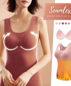 Õmblusteta 5D-mäluga rinnahoidja fliisist Cami