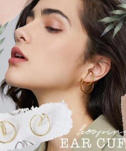 Geomeetria kõrvarõngas kõrvaklamber