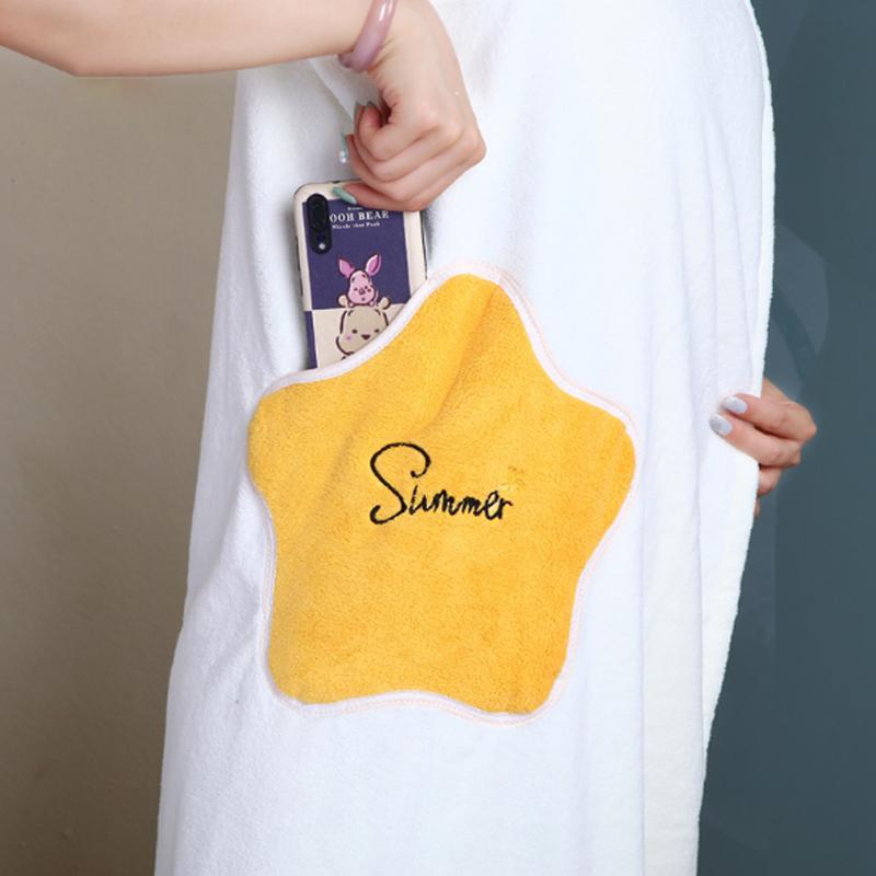 Naiste kiirelt kuivavad kantavad mikrofiibrist pehmed hommikumantlid - Image 12