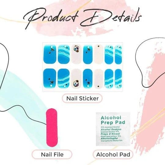 Nailoni sädelevate kalliskivide 3D-kleebis - Image 13