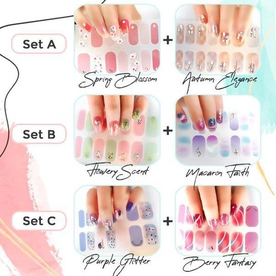 Nailoni sädelevate kalliskivide 3D-kleebis - Image 14