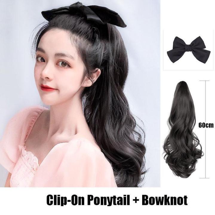 Bowknot Clip-On hobusesaba - Image 2