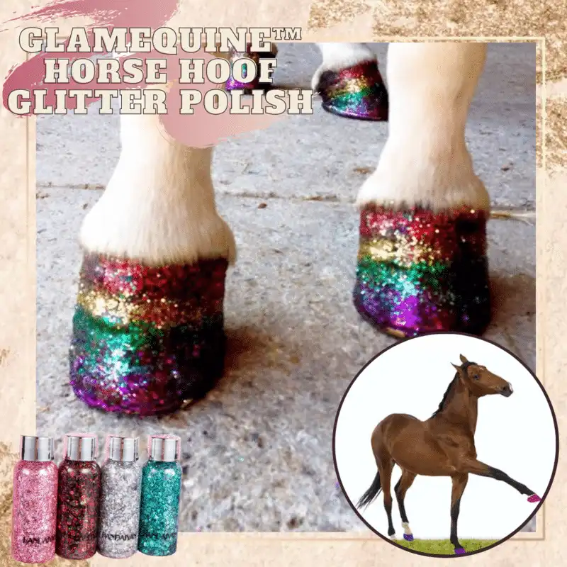 GlamEquine Horse Hoof Glitter Polish - Image 2