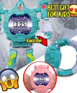 Kaks-ühes transformeeriv robotmängukell