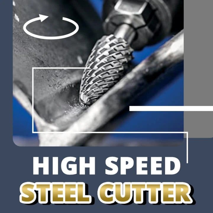 Metalli poleerimislõigatud karbiidi pöörlemiskomplekt - Image 2