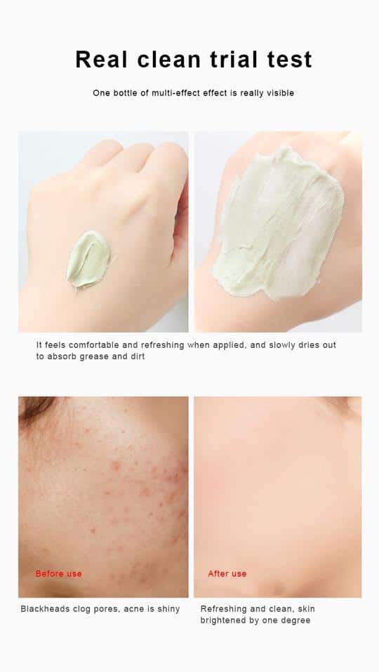 Rohelise tee jahutav puhastav mudamask - Image 5