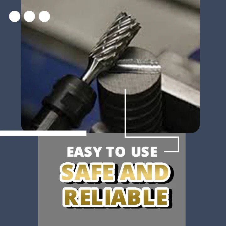 Metalli poleerimislõigatud karbiidi pöörlemiskomplekt - Image 4