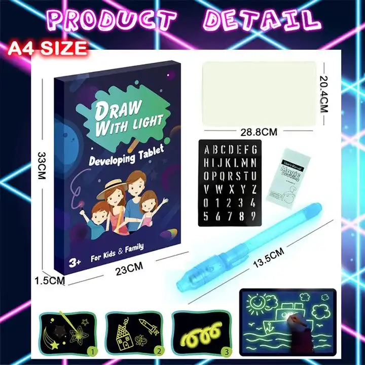 Kunstiline valgustatud joonistuskomplekt - Image 6