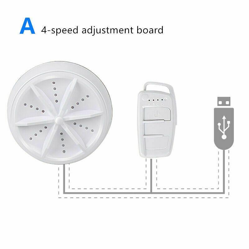 Ultraheli kaasaskantav nõudepesumasin ja pesumasin - Image 6