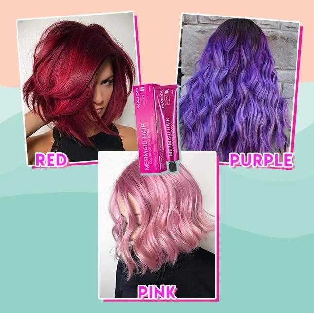 Mermaid juukseid värviv šampoon - Image 4