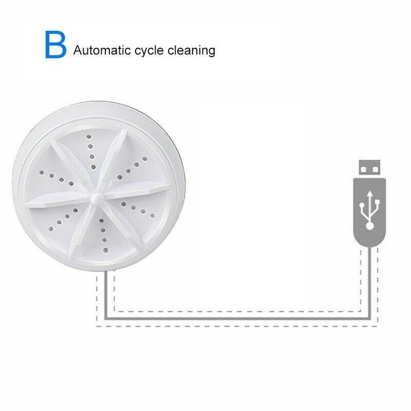 Ultraheli kaasaskantav nõudepesumasin ja pesumasin - Image 7