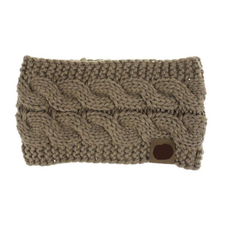 Värviline silmkoeline heegeldatud Twist peapael - Image 7