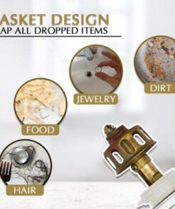 Ummistumisvastane hüpikakna äravoolufilter