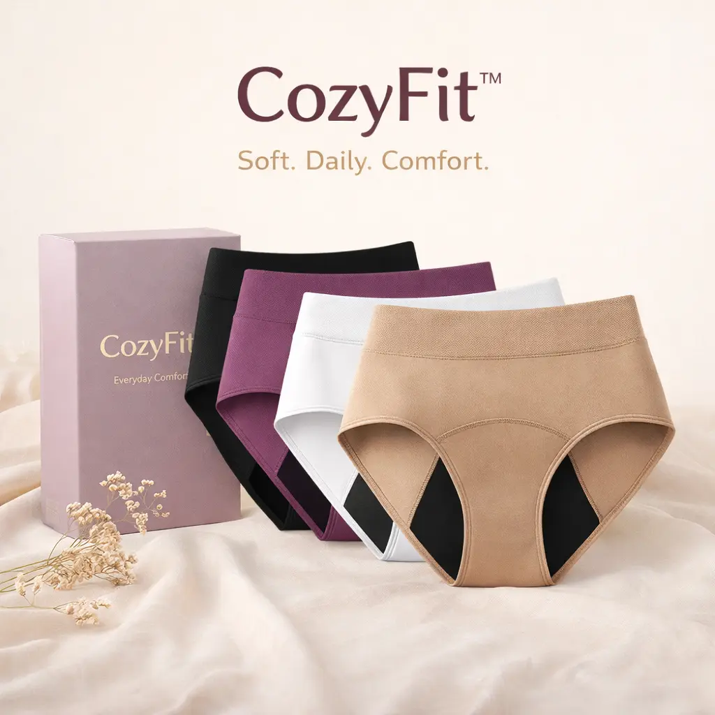 CozyFit™ igapäevane lekkekindel mugavus