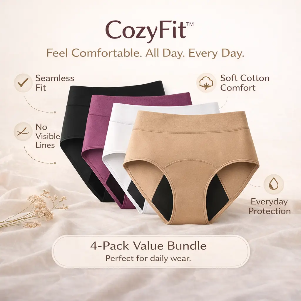 CozyFit™ igapäevane lekkekindel mugavus - Image 2
