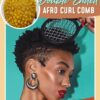 Kahe otsaga Afro Curl kamm