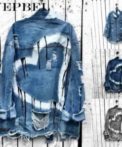 Tilkuva südamega maalitud jope