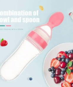 Beebi lusikaga pudelisöötur