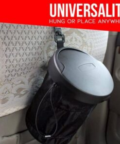 Kokkupandav auto prügikast