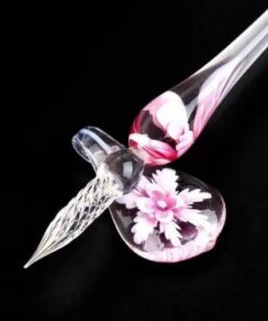 Klaaskalligraafia pliiatsikomplekt tindi ja pliiatsitoega