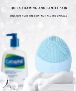 Silikoonmassaažiga näopuhastus